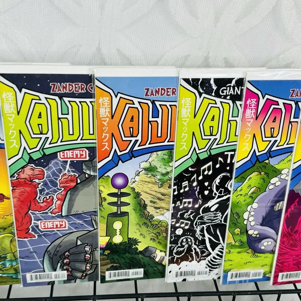Kaijumax Season One 1-6‎ 4-5 Variants & Two 2-4 Three 1 6 Lot Oni Zander Cannon